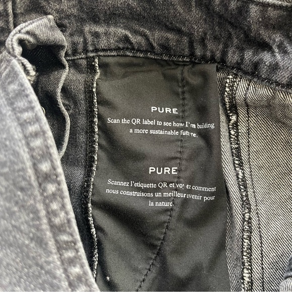 Frame Denim Classic Straight Leg Blackwater Overalls Size X-Small - Picture 13 of 16